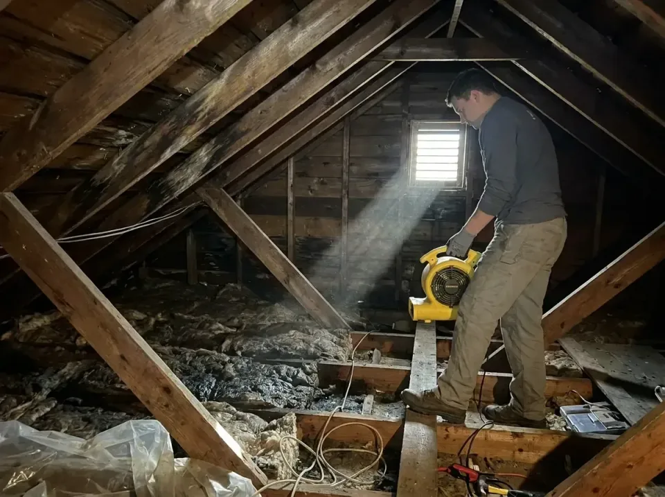 attic-water-damage-drying-proc-007 — frequently asked questions, Emergency Water Extraction & 24/7 Flood Response in Aransas…